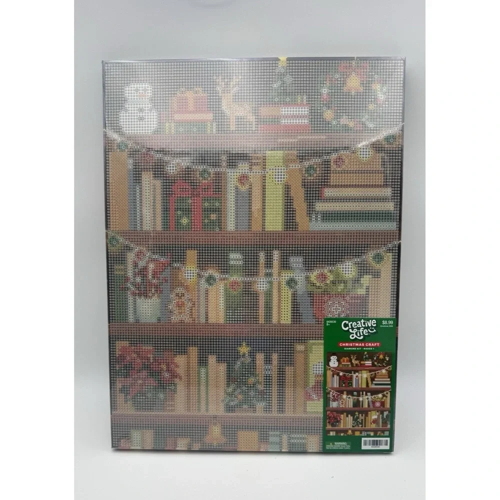 NEW Creative Life Christmas Craft Diamond Painting Kit – Complete Craft Set